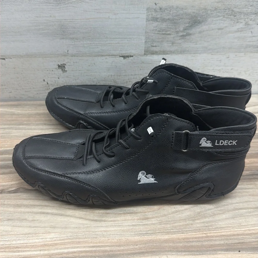 LDECK Lightweight Performance Hiking Shoes Men's EU 44 US 11 Black